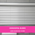 Venetian blinds also known as horizontal blinds are easy to install and affordable.