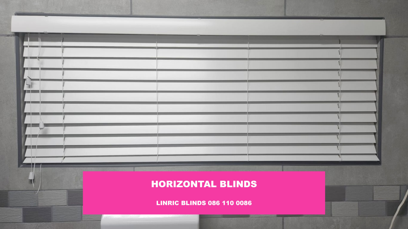 Venetian blinds also known as horizontal blinds are easy to install and affordable.