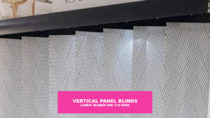 Vertical blinds are practical, durable and easy to clean. Ideal for sliding doors and large windows. Linric Blinds Rustenbrug.