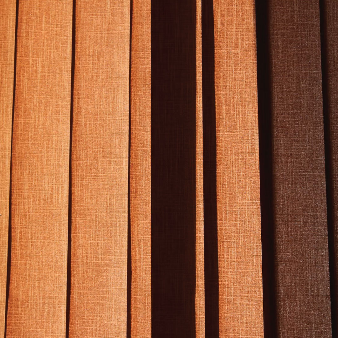 wood vertical blinds Linric rustenburg interior decorate northwest